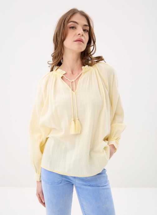 La Petite Etoile Langarm-Blusen Briska damen gelb