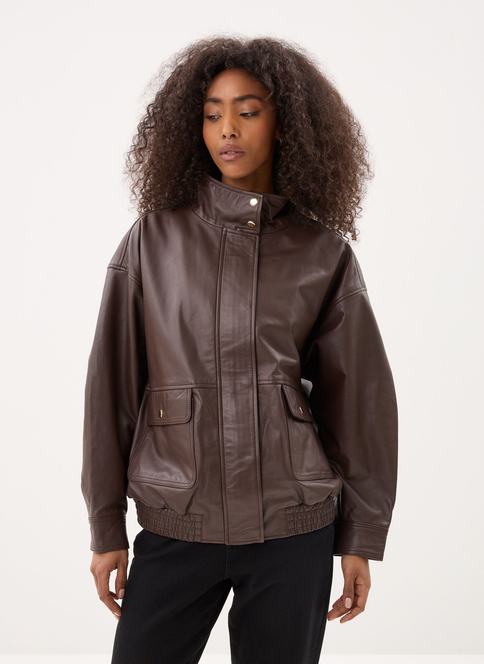 Blousons Floy femme marron La Petite Etoile Blousons Floy femme marron marron