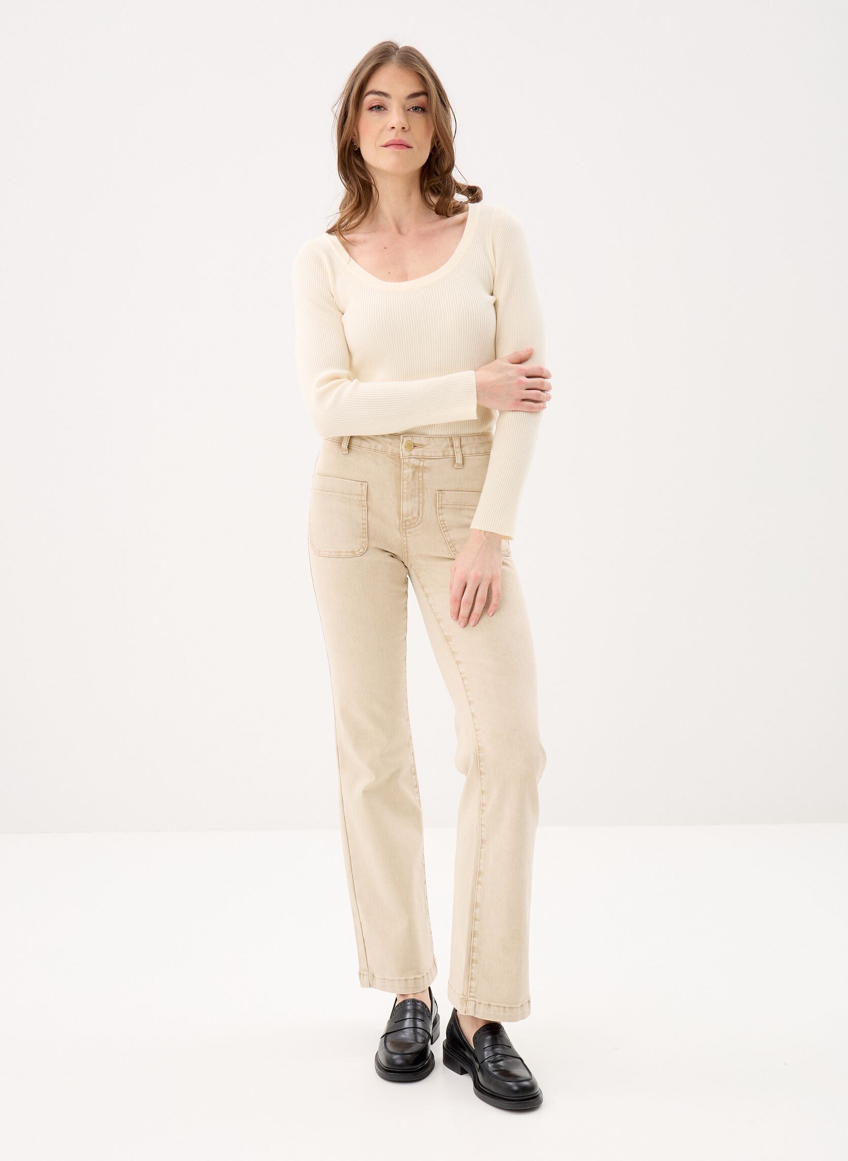 Pulls Manat femme blanc La Petite Etoile Pulls Manat femme blanc Ecru