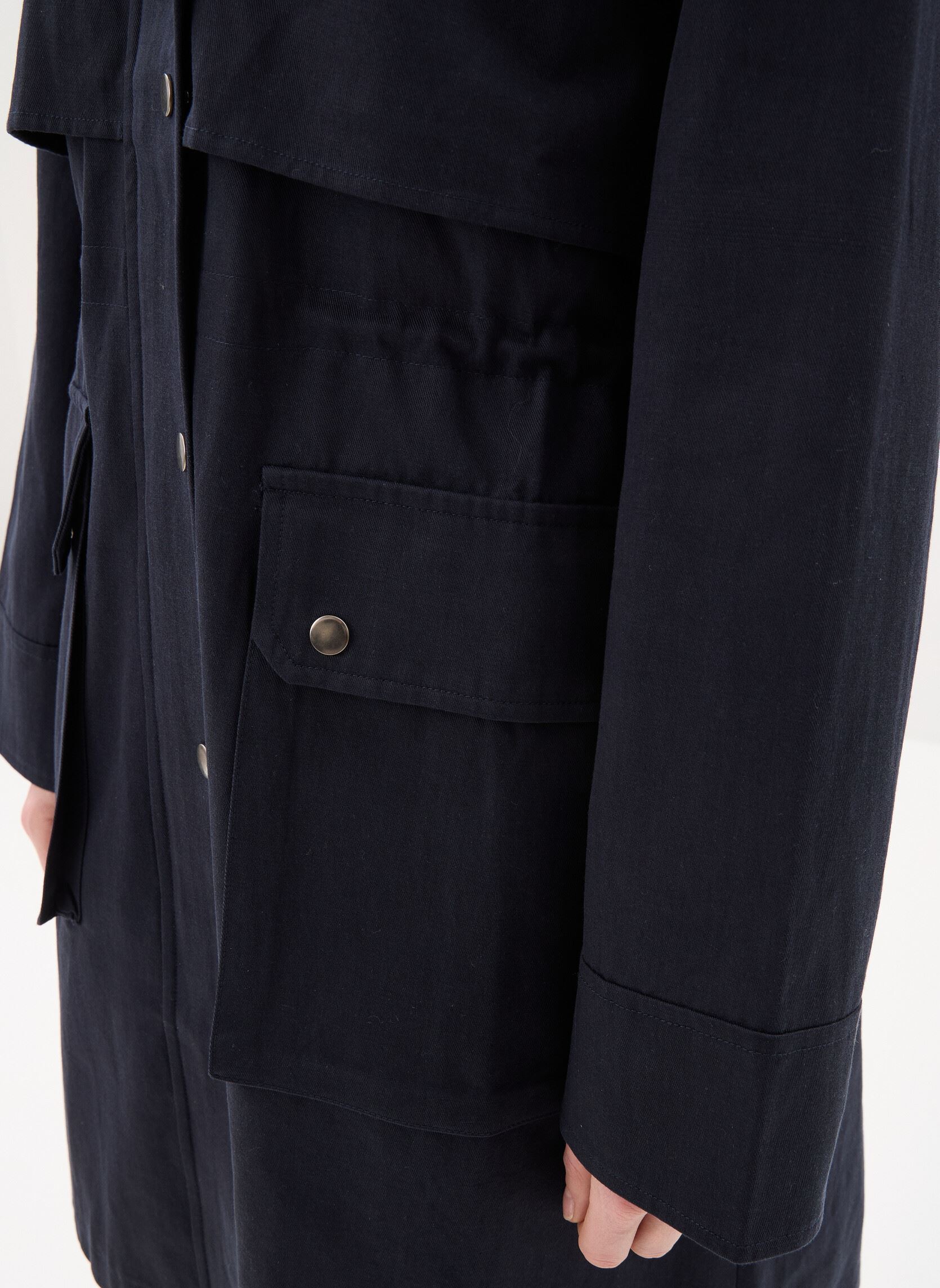 Parkas Nell damen blau La Petite Etoile Parkas Nell damen blau MARINE