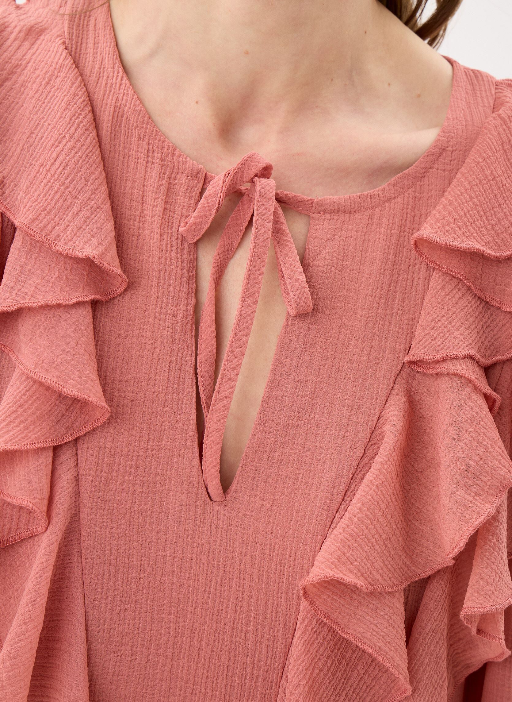 Robes Rux femme orange La Petite Etoile Robes Rux femme orange Rose