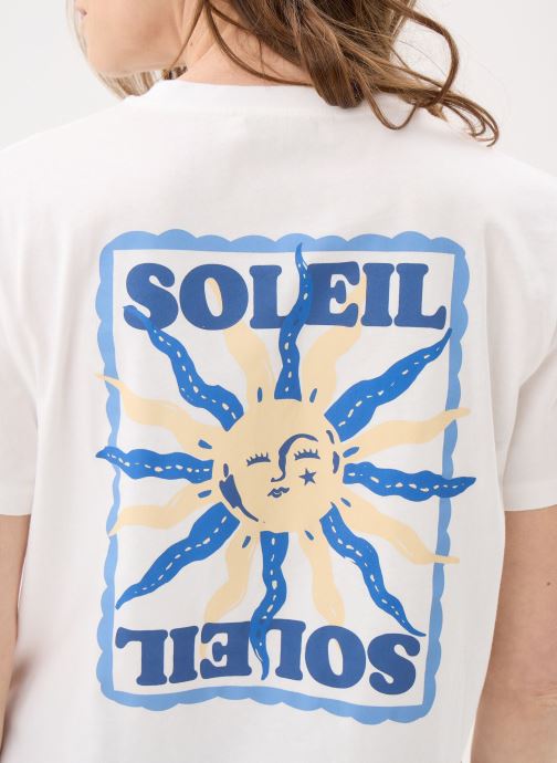 La Petite Etoile Kurzarm-T-Shirts Tola damen weiß