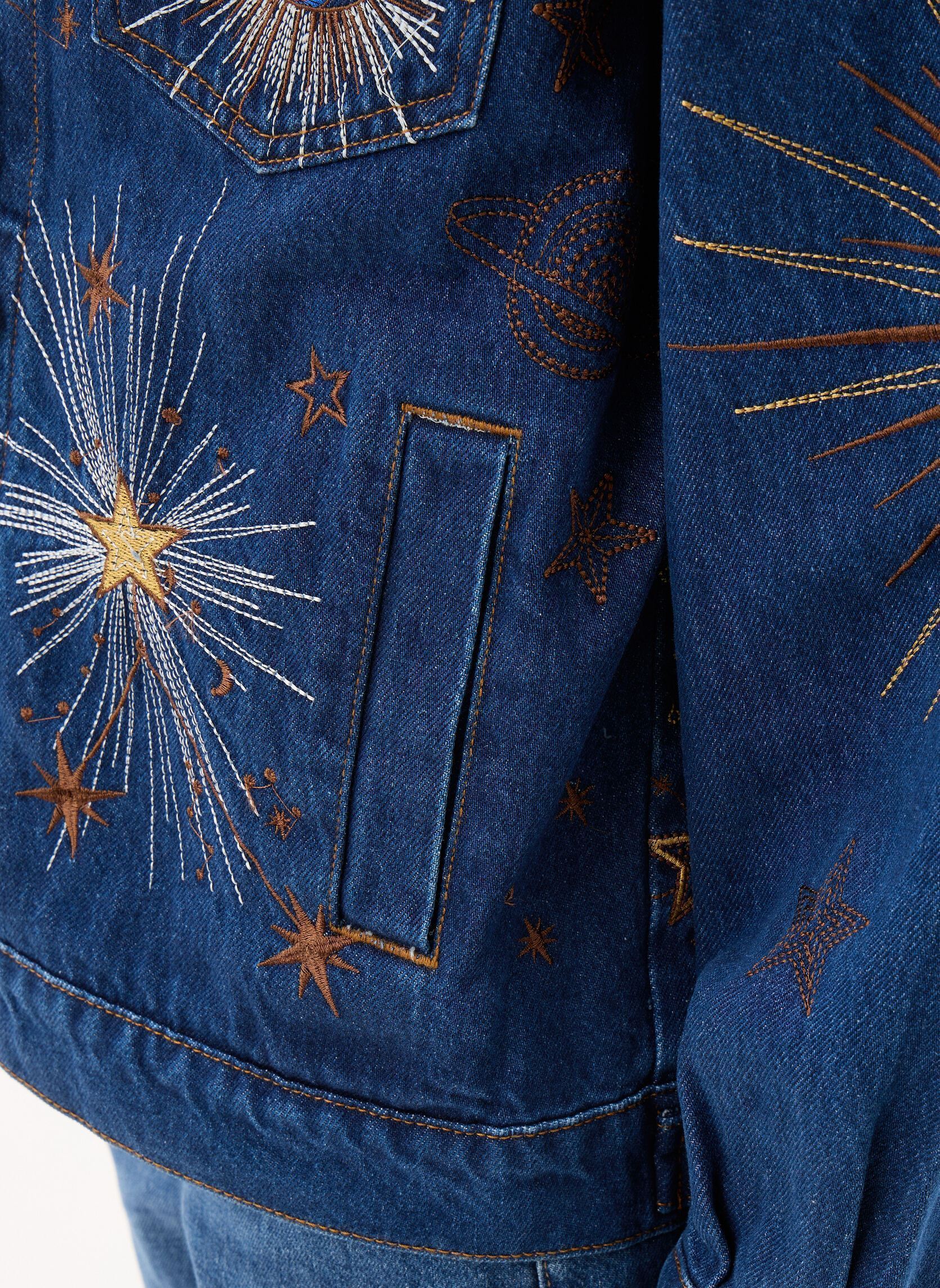 Jeansjacken Vinae damen blau La Petite Etoile Jeansjacken Vinae damen blau Wash