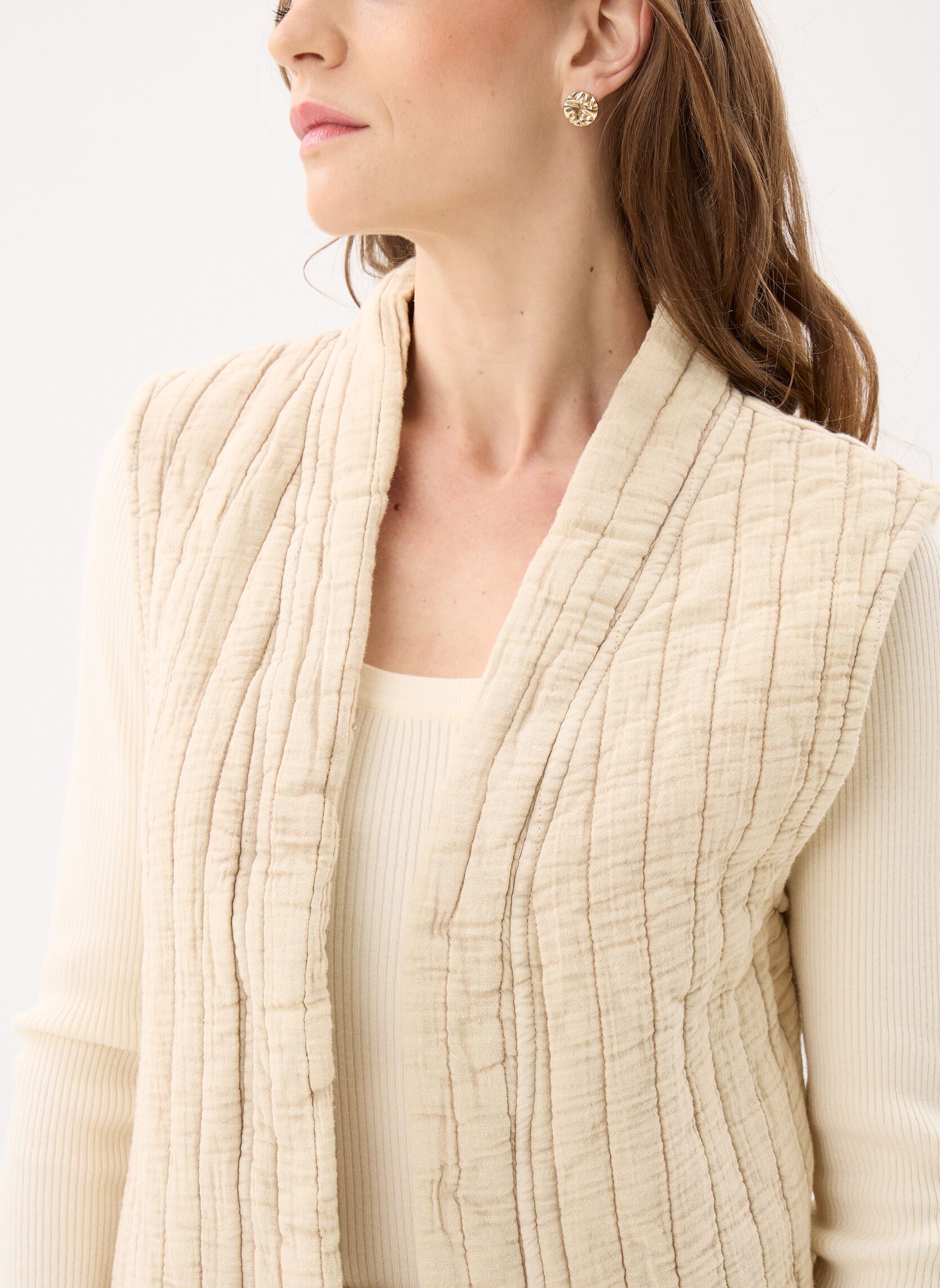 Westen Vivie damen beige La Petite Etoile Westen Vivie damen beige BEIGE