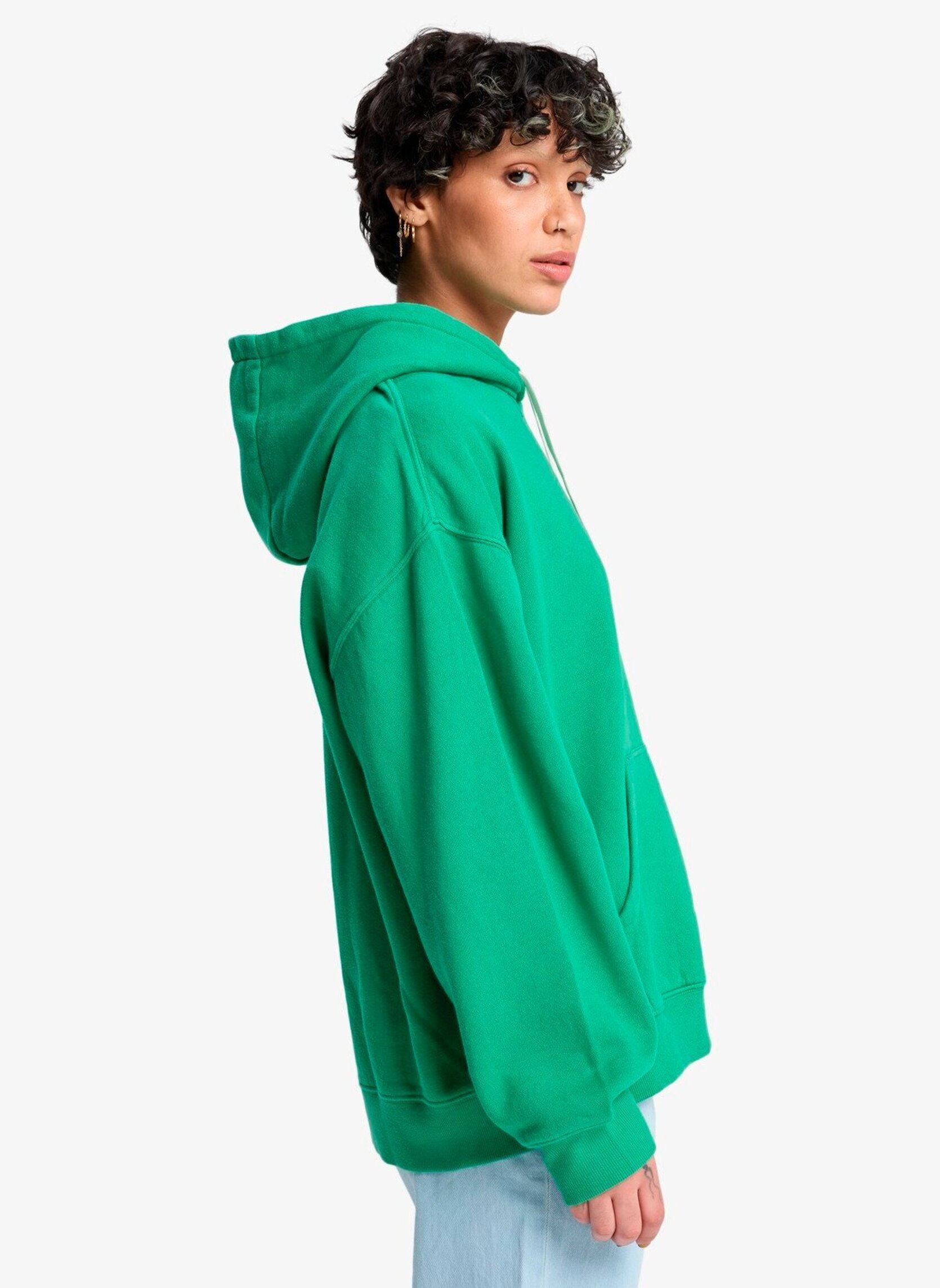 Kapuzenpullover Essential Hoodie damen grün Quiksilver Kapuzenpullover Essential Hoodie damen grün Leprechaun