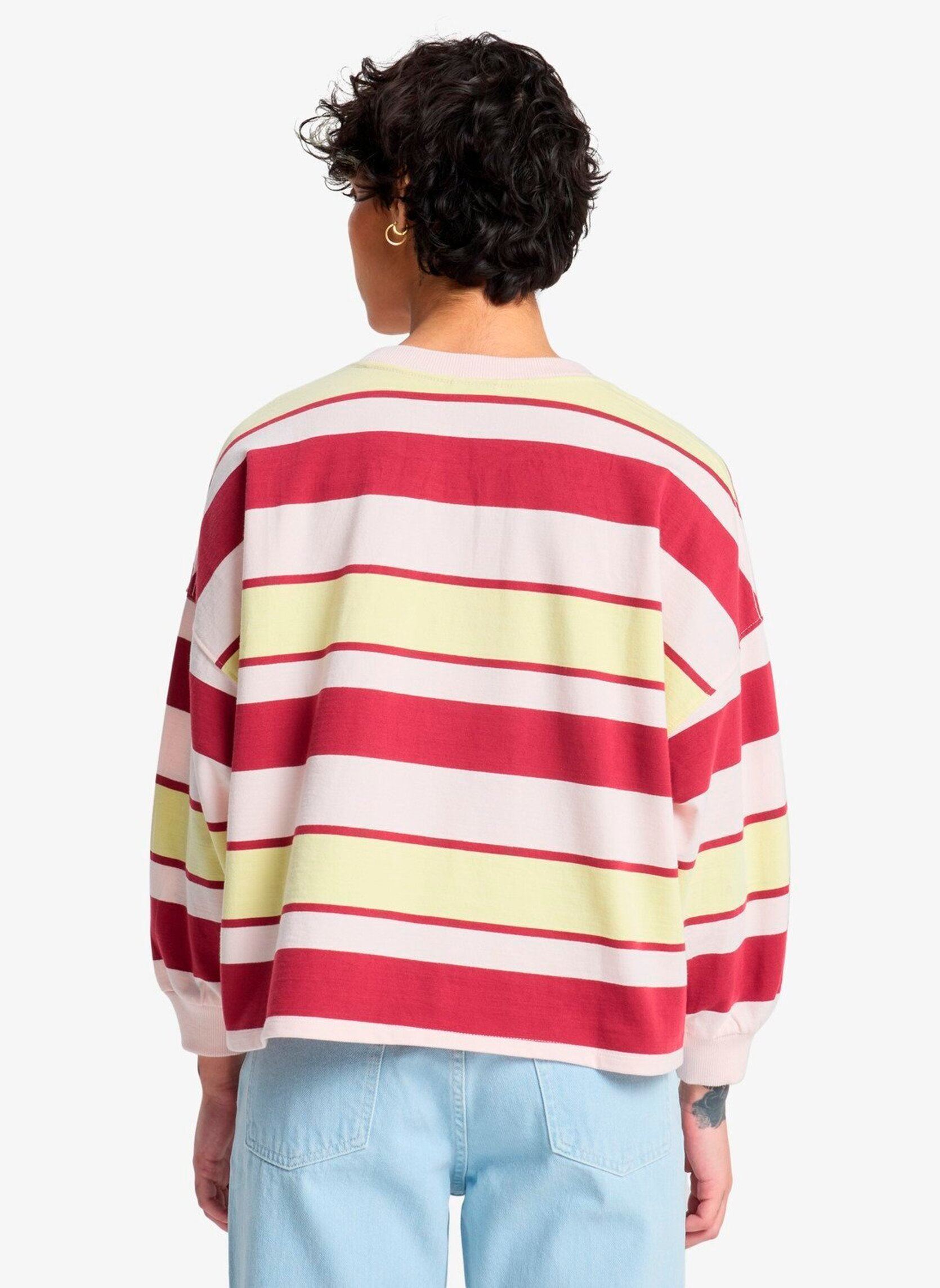 Sweatshirts Bright Crew damen mehrfarbig Quiksilver Sweatshirts Bright Crew damen mehrfarbig Burnt Russet Stripes Qsw