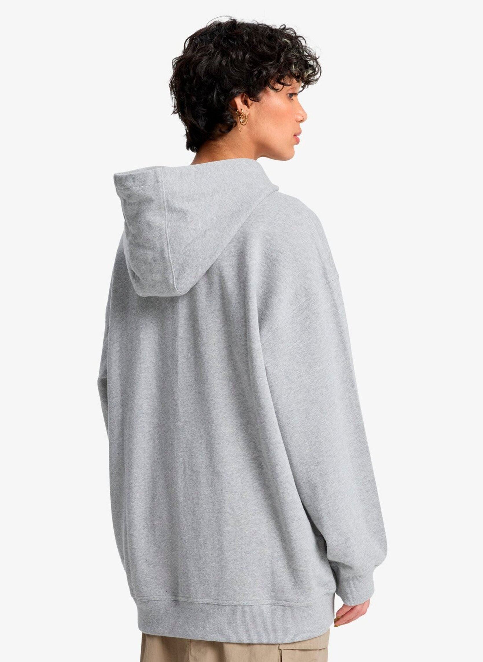 Kapuzenpullover Tarija Hoodie Workwear damen grau Quiksilver Kapuzenpullover Tarija Hoodie Workwear damen grau LIGHT GREY HEATHER