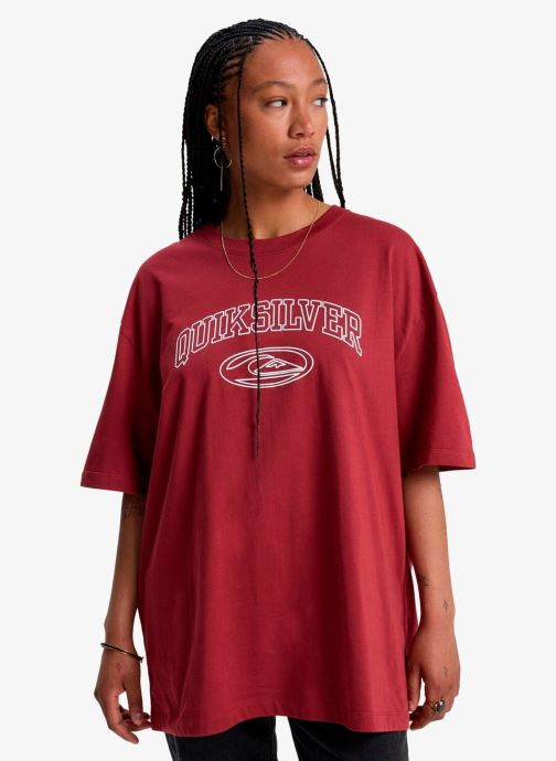 Quiksilver T-Shirts Boyfriend Ss damen rot