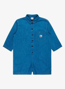 Kurze Jumpsuits Saba Denim Romper damen blau Quiksilver Kurze Jumpsuits Saba Denim Romper damen blau Indigo Light