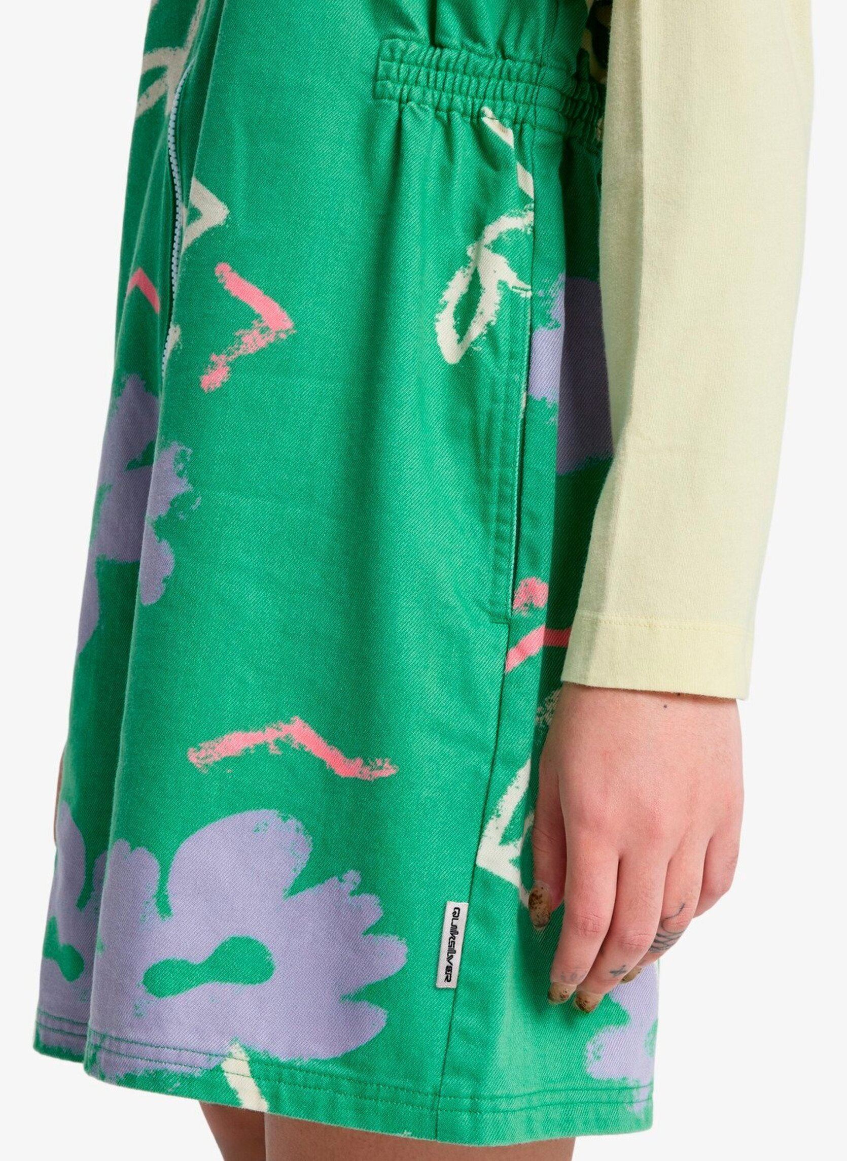 Kurze Jumpsuits Craig Romper damen grün Quiksilver Kurze Jumpsuits Craig Romper damen grün Leprechaun Street Floral 64