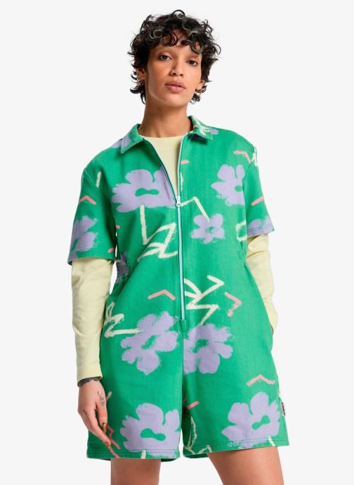 Quiksilver Kurze Jumpsuits Craig Romper damen grün