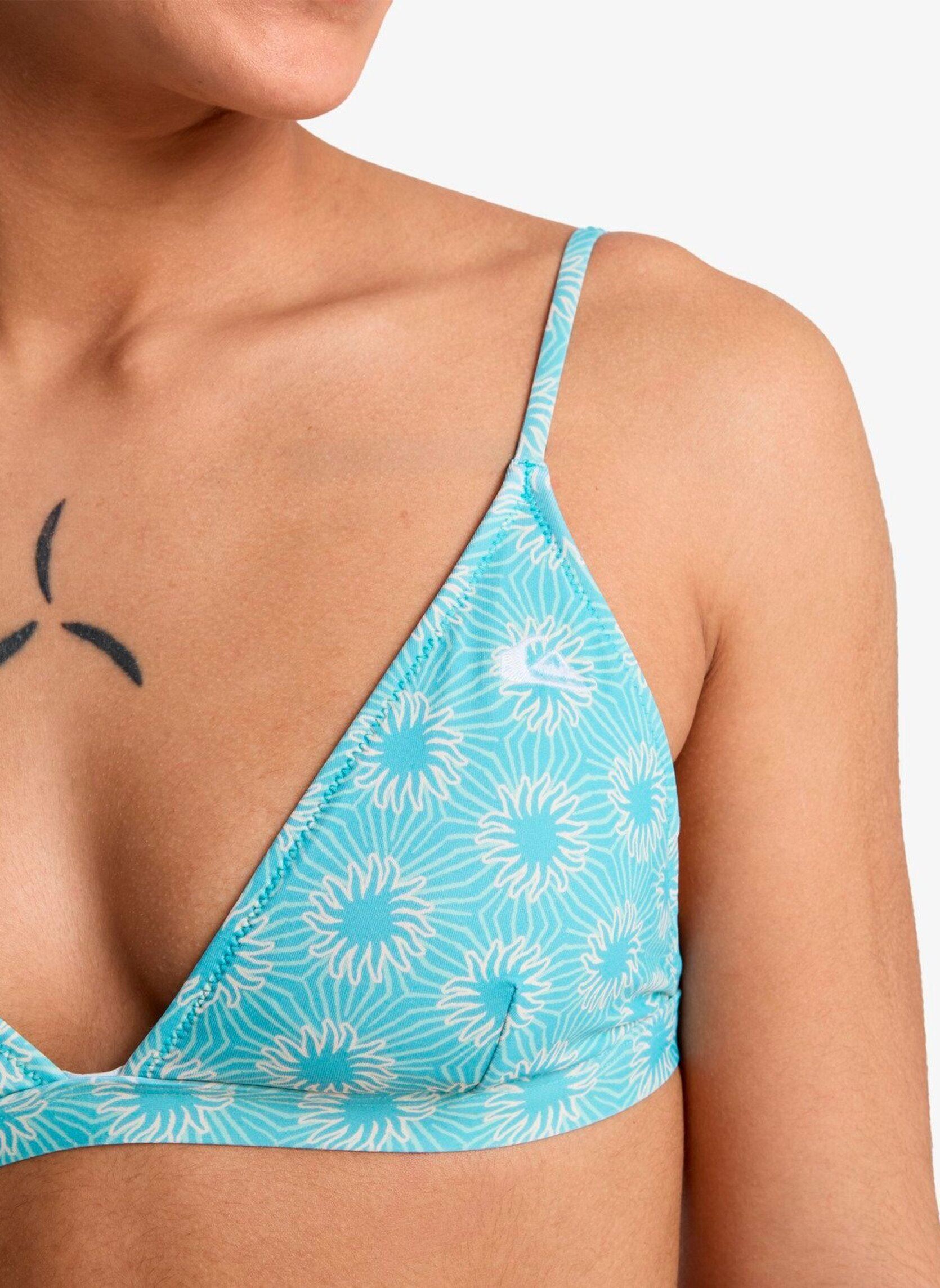 Triangel-Bikinioberteile Champion Sound Top damen blau Quiksilver Triangel-Bikinioberteile Champion Sound Top damen blau Aqua Ocean Mayhem 20X20