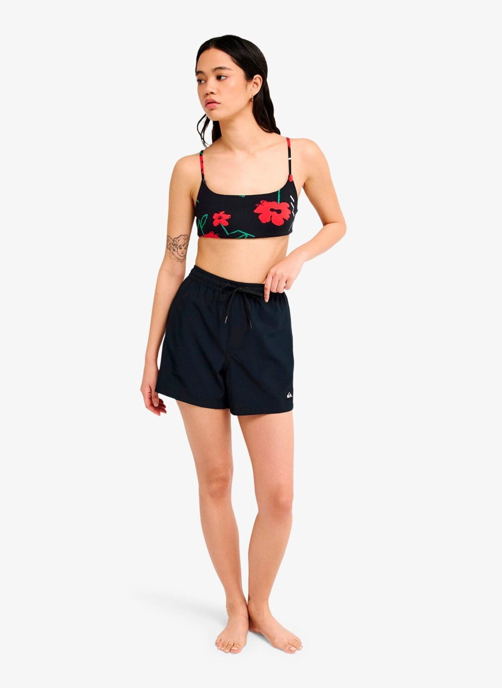 Sport-beha bikinitops Viacha Top dames zwart Quiksilver Sport-beha bikinitops Viacha Top dames zwart Black Street Floral 32