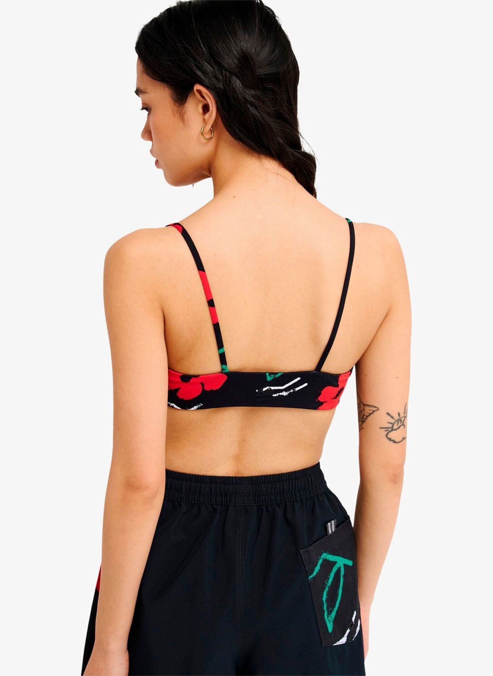Sport-beha bikinitops Viacha Top dames zwart Quiksilver Sport-beha bikinitops Viacha Top dames zwart Black Street Floral 32
