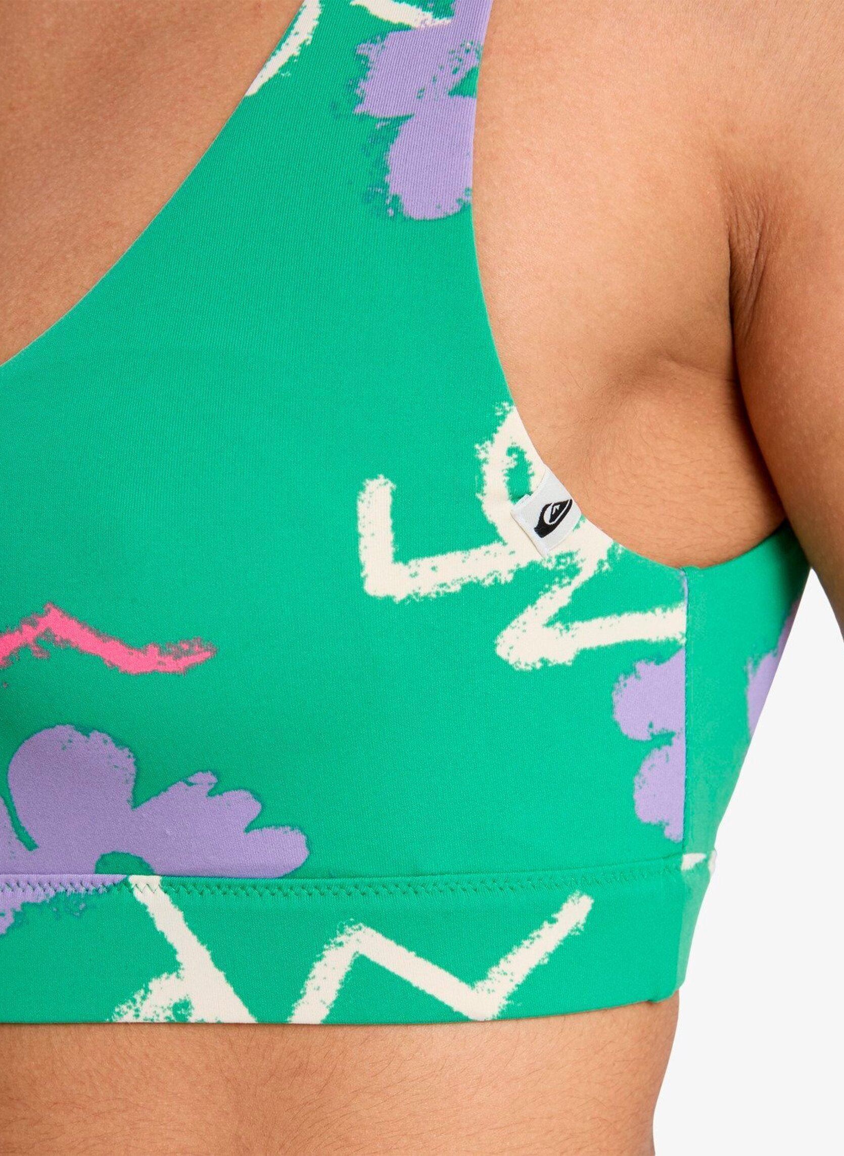 Sport-beha bikinitops Riva Top dames groen Quiksilver Sport-beha bikinitops Riva Top dames groen Leprechaun Street Floral 32
