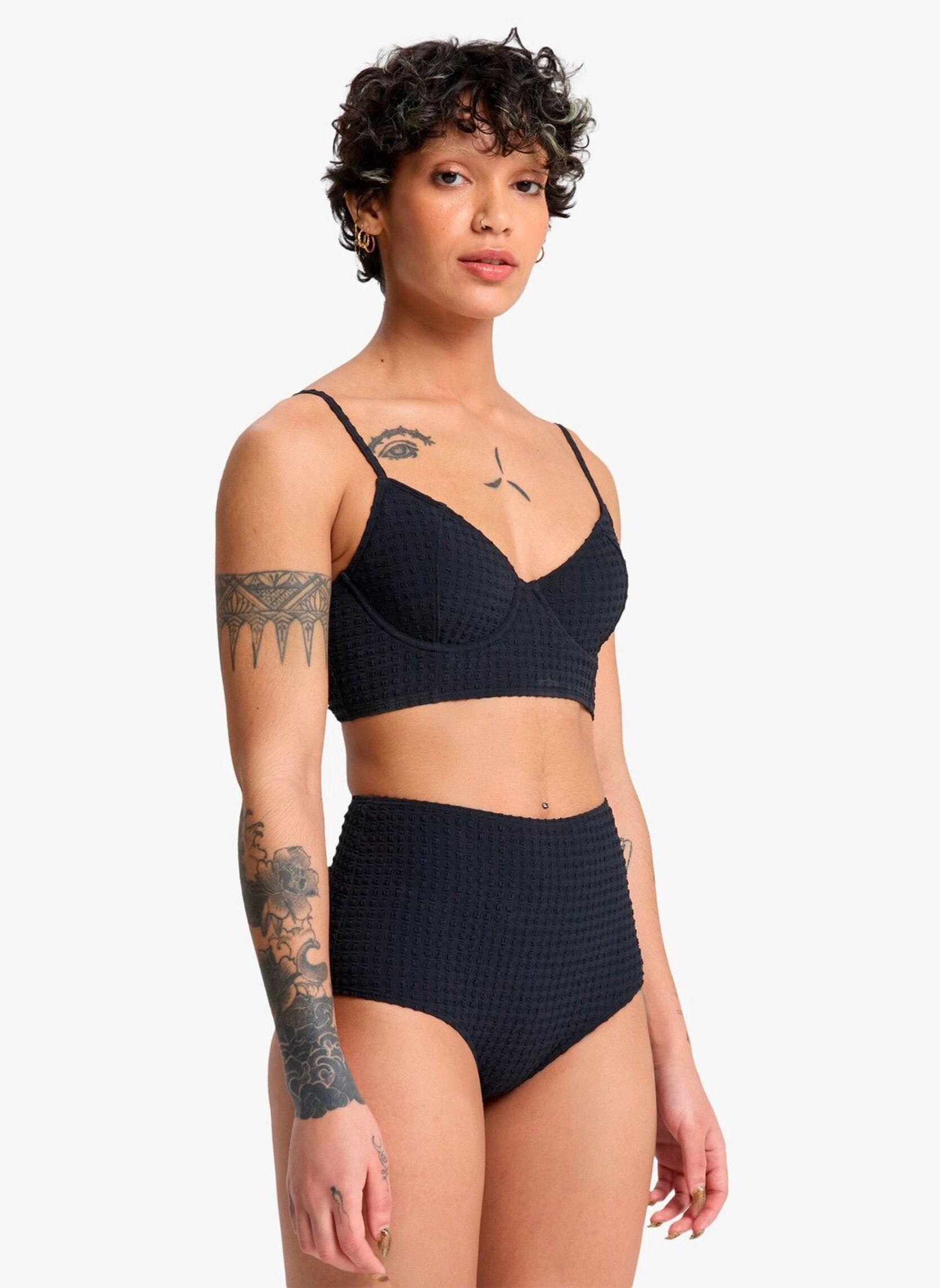 Bralette-Bikinioberteile Melly Top damen schwarz Quiksilver Bralette-Bikinioberteile Melly Top damen schwarz Black