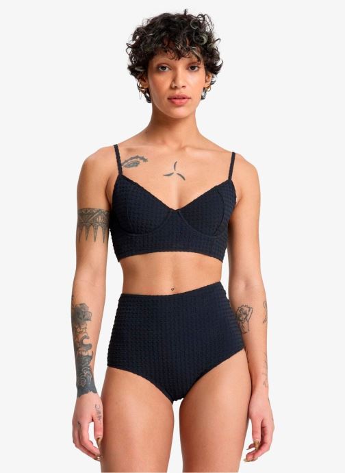 Quiksilver Hauts de maillot brassière Melly Top femme noir