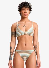 Bas de maillot culotte Clickity Clack Bottom femme multicolore Quiksilver Bas de maillot culotte Clickity Clack Bottom femme multicolore Tobacco Clickity Stripe
