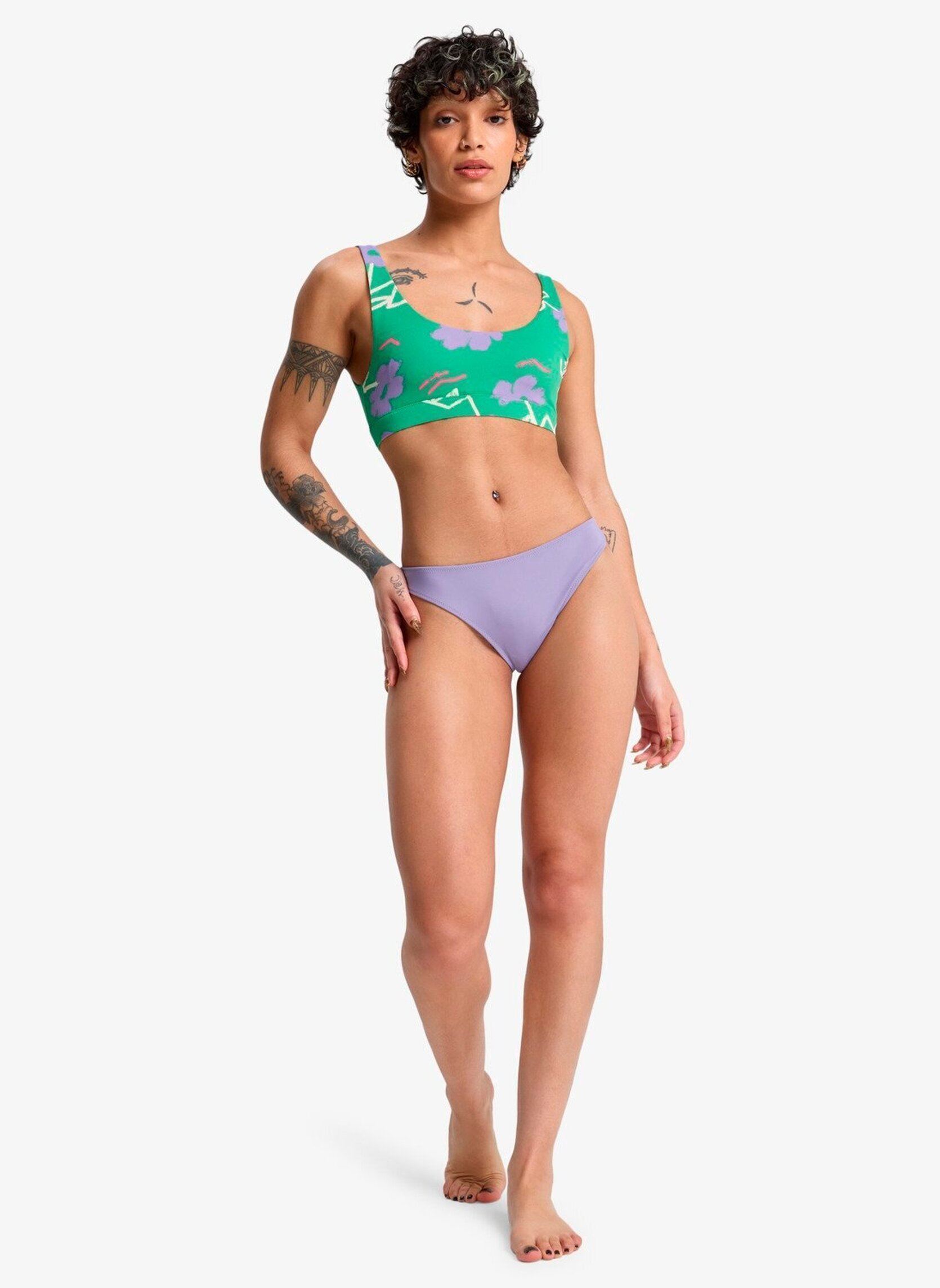 Bas de maillot tanga Riva Bottom femme vert Quiksilver Bas de maillot tanga Riva Bottom femme vert Daybreak