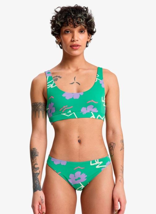 Quiksilver Tanga-Bikinihosen Riva Bottom damen grün