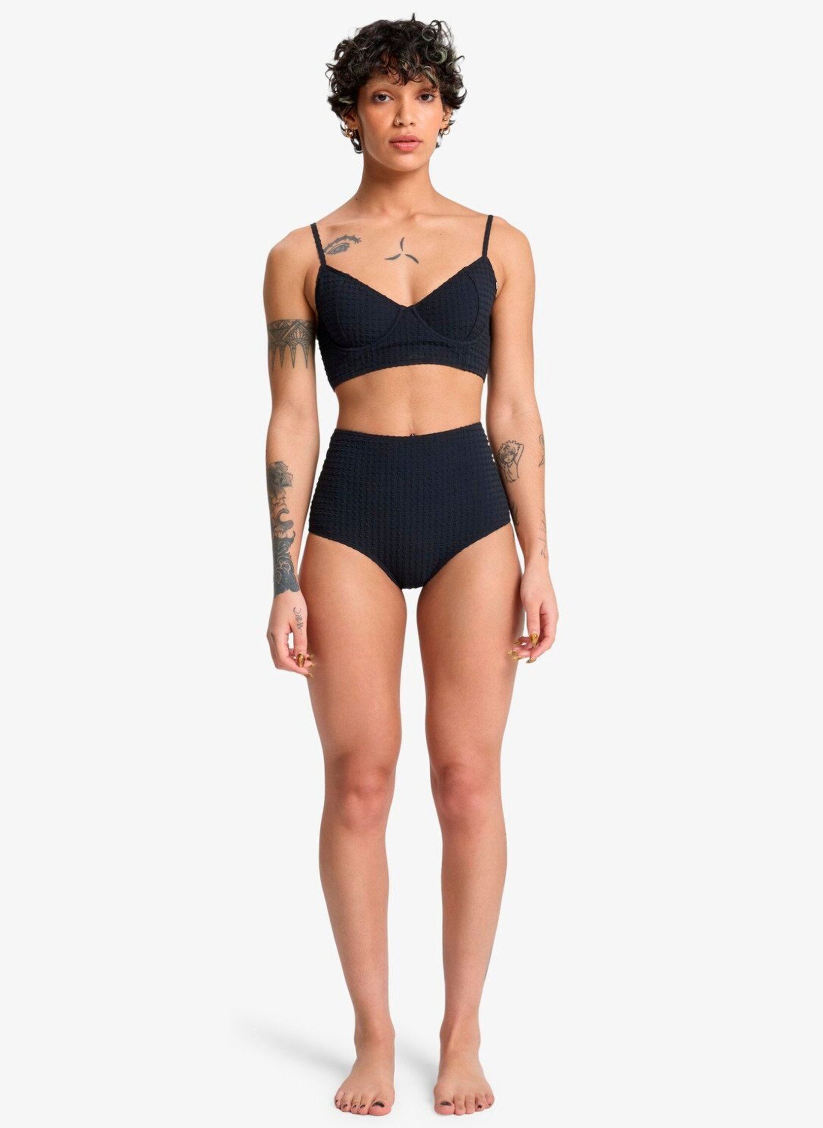 Short Bikinibroekjes Melly Bottom dames zwart Quiksilver Short Bikinibroekjes Melly Bottom dames zwart Black
