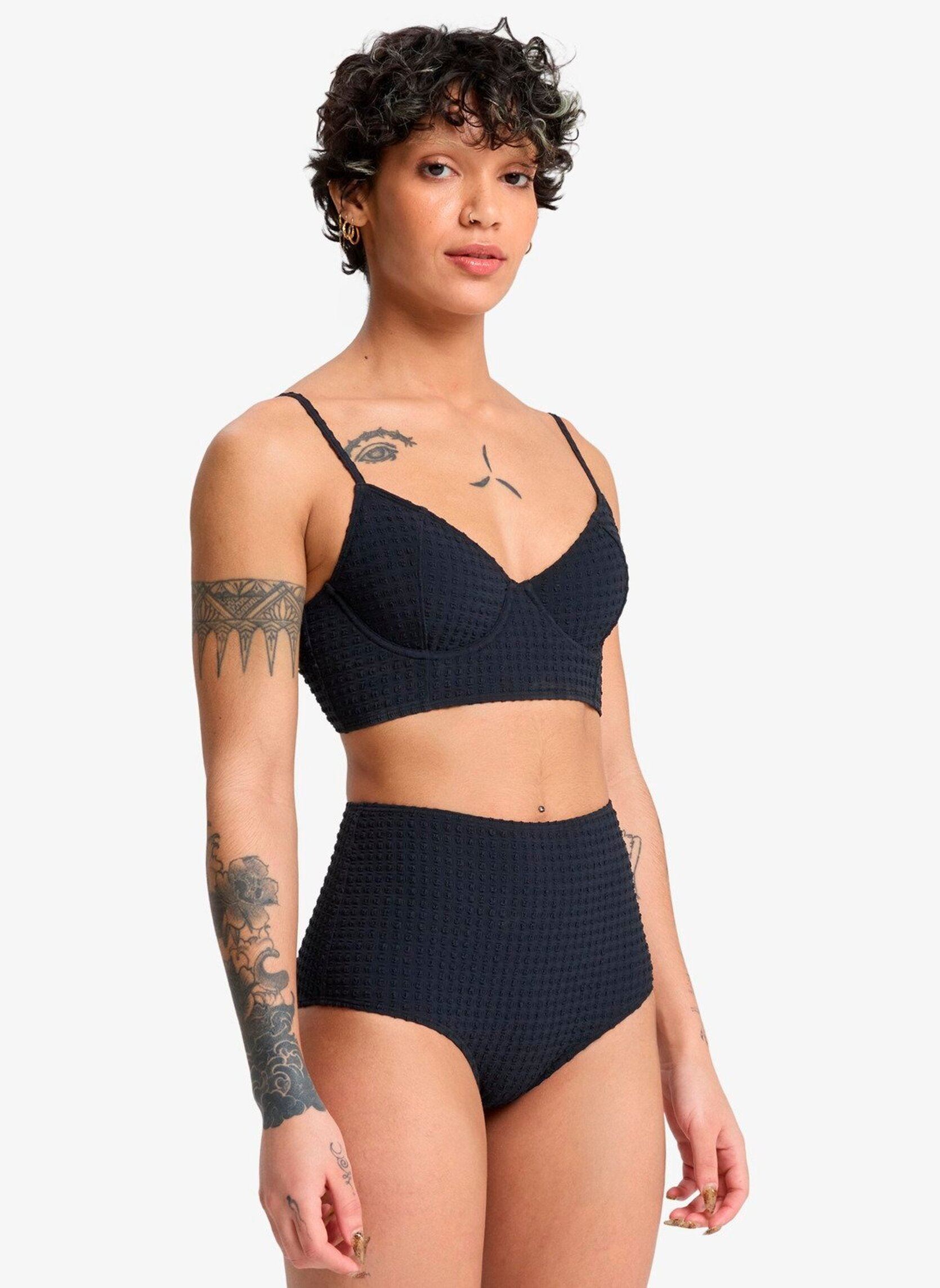 Short Bikinibroekjes Melly Bottom dames zwart Quiksilver Short Bikinibroekjes Melly Bottom dames zwart Black