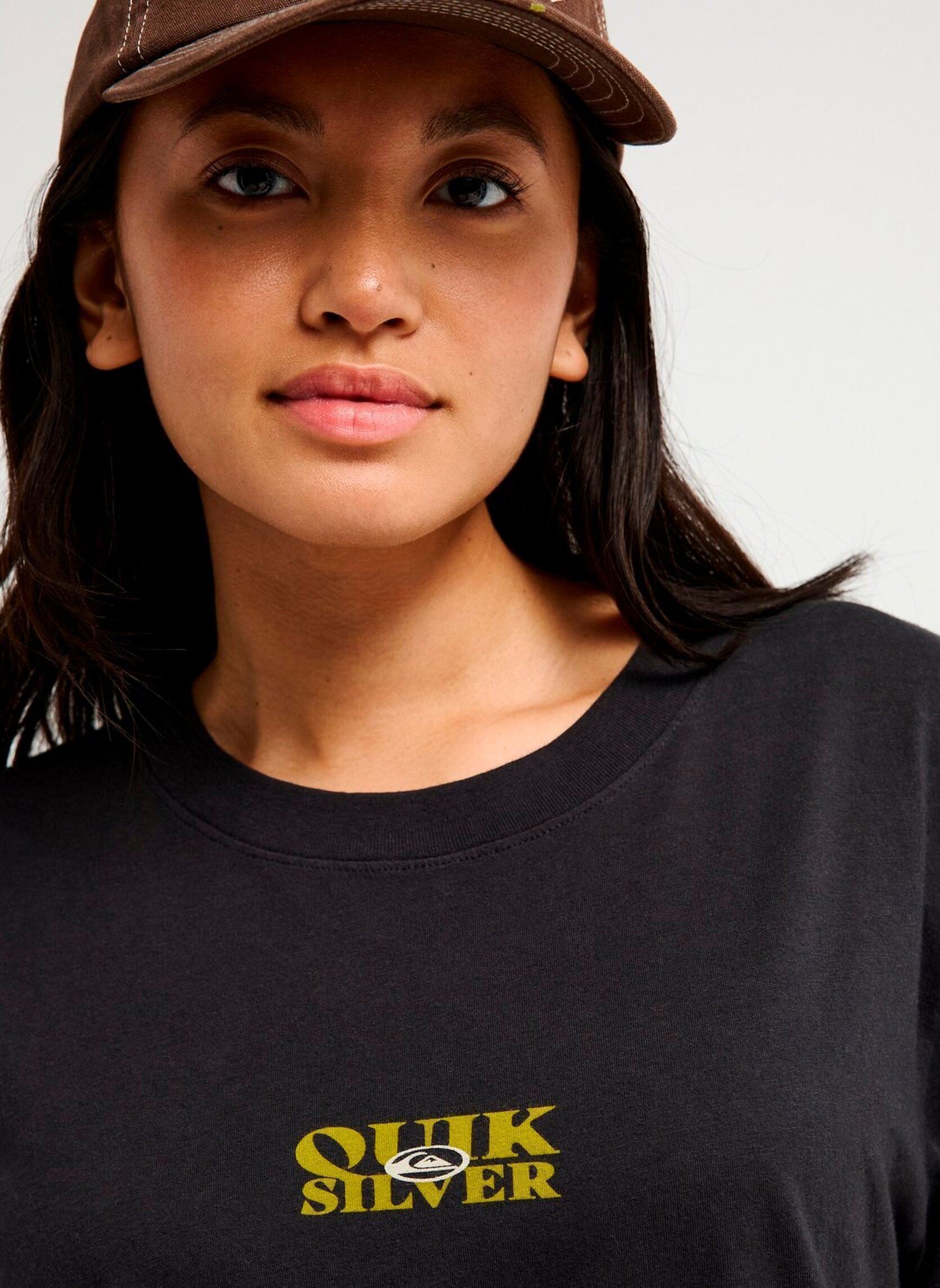 Tee-shirts Standard ss tee femme noir Quiksilver Tee-shirts Standard ss tee femme noir TARMAC