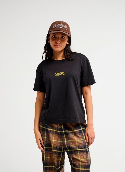 Quiksilver Tee-shirts Standard ss tee femme noir