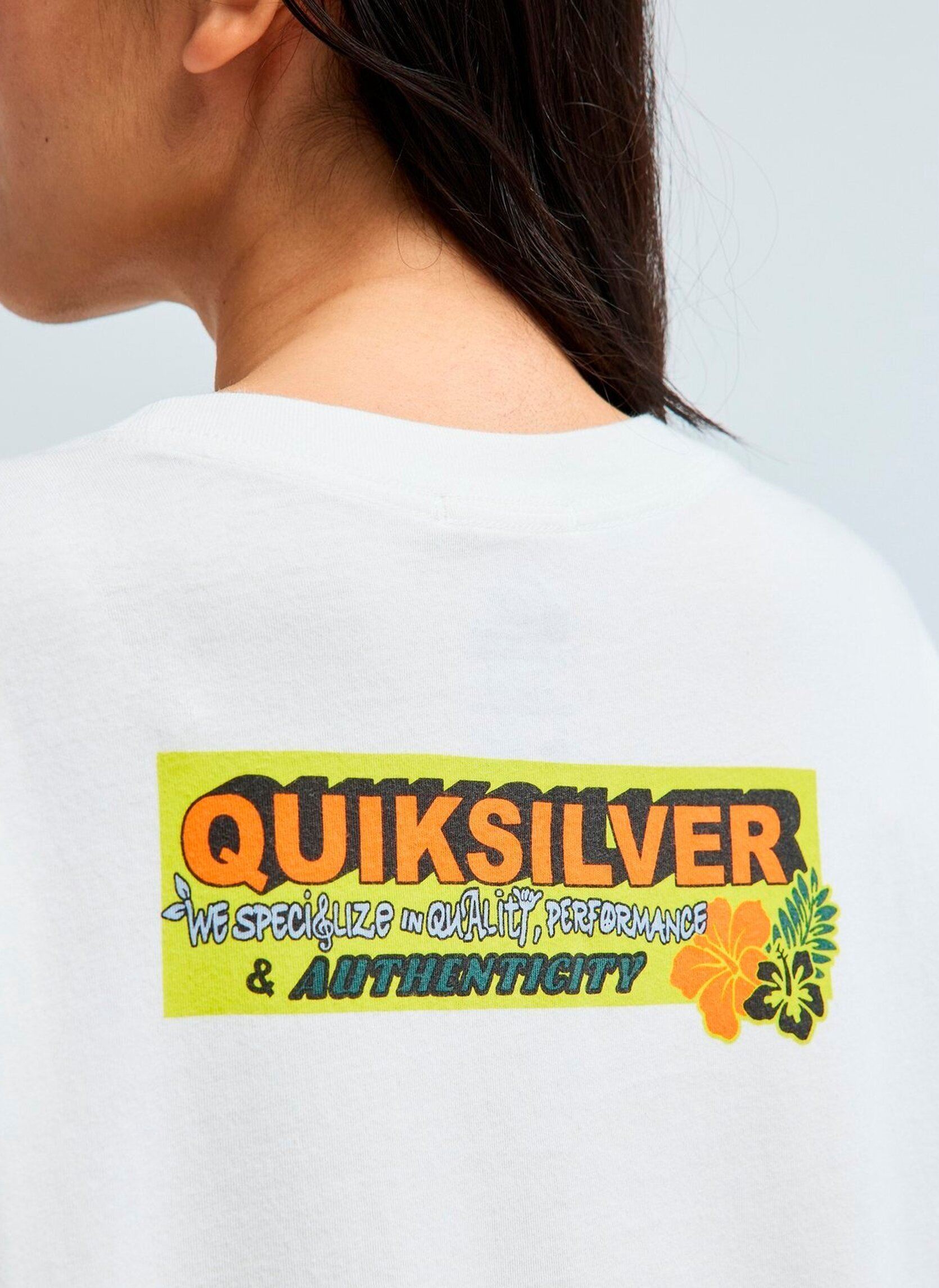 Tee-shirts Standard ss tee femme blanc Quiksilver Tee-shirts Standard ss tee femme blanc SNOW WHITE