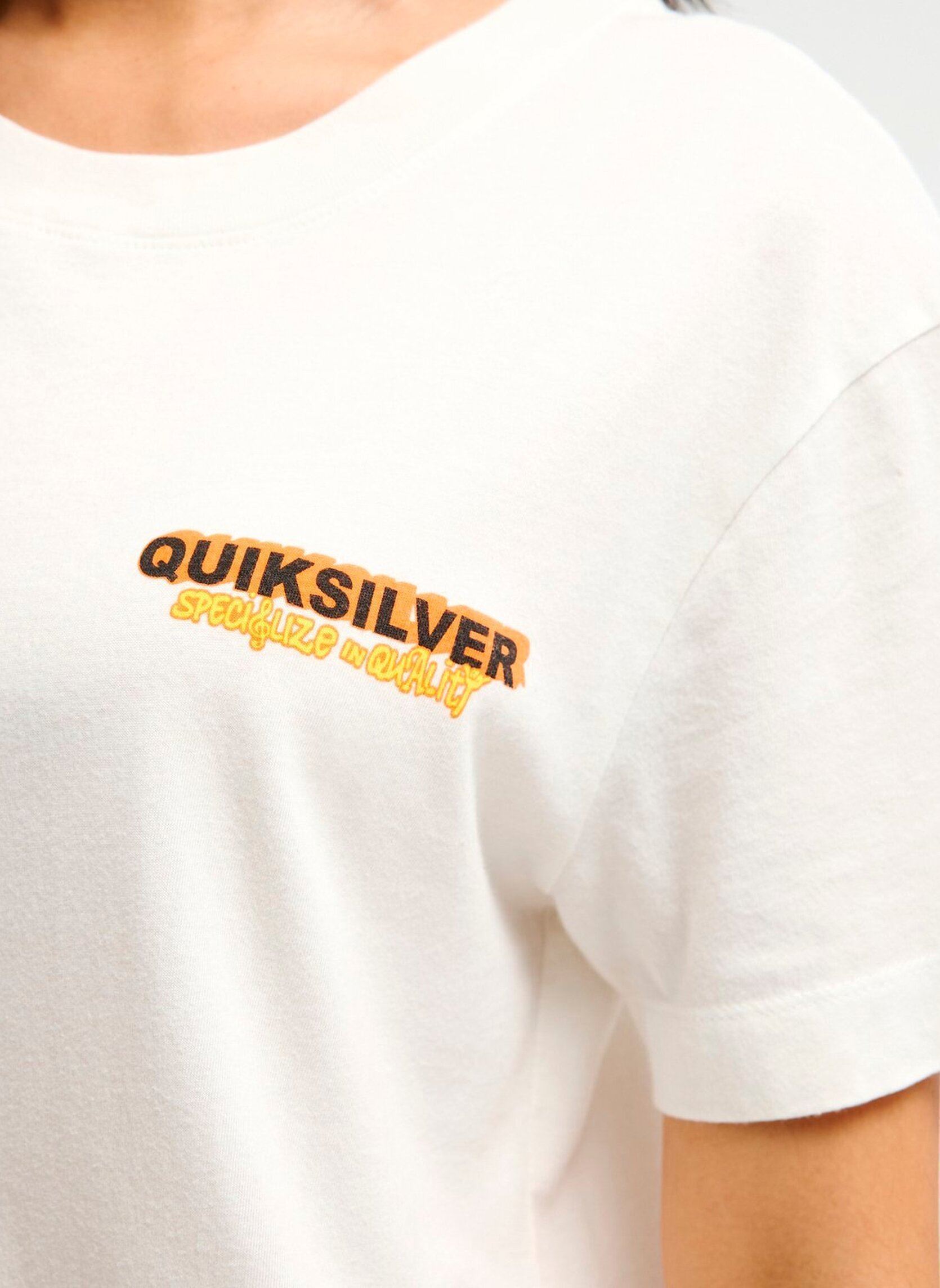 Tee-shirts Standard ss tee femme blanc Quiksilver Tee-shirts Standard ss tee femme blanc SNOW WHITE