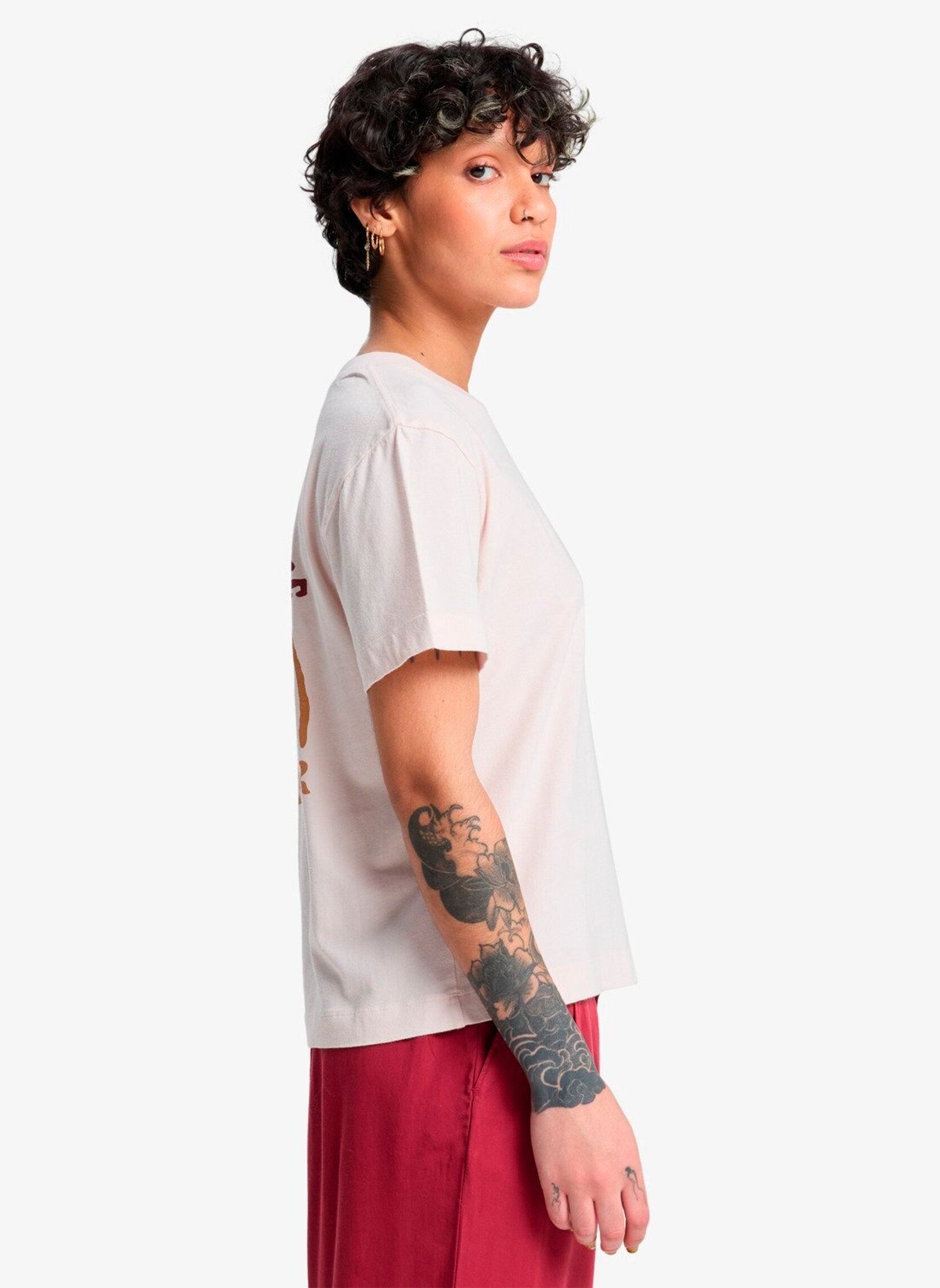 T-Shirts Standard ss tee damen rosa Quiksilver T-Shirts Standard ss tee damen rosa ROSEWATER
