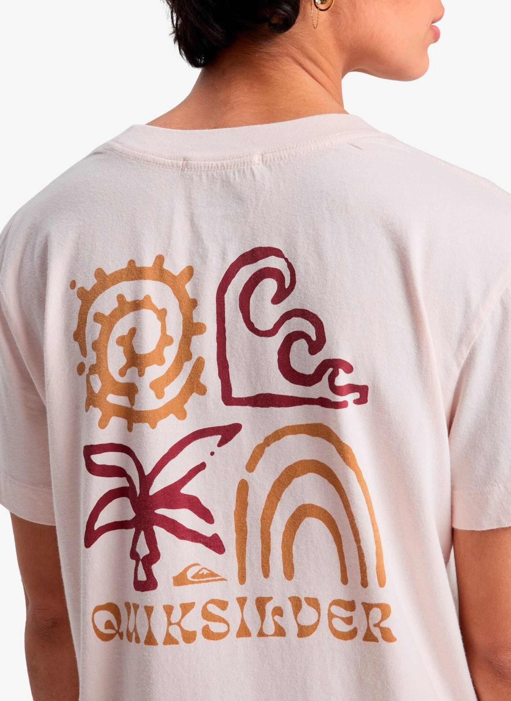 T-Shirts Standard ss tee damen rosa Quiksilver T-Shirts Standard ss tee damen rosa ROSEWATER