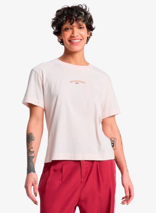 Quiksilver T-Shirts Standard Ss Tee damen rosa