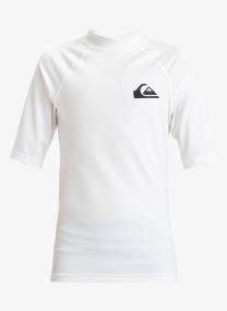 Tee-shirts Everyday Upf50 Ss Youth garçon blanc Quiksilver Tee-shirts Everyday Upf50 Ss Youth garçon blanc White