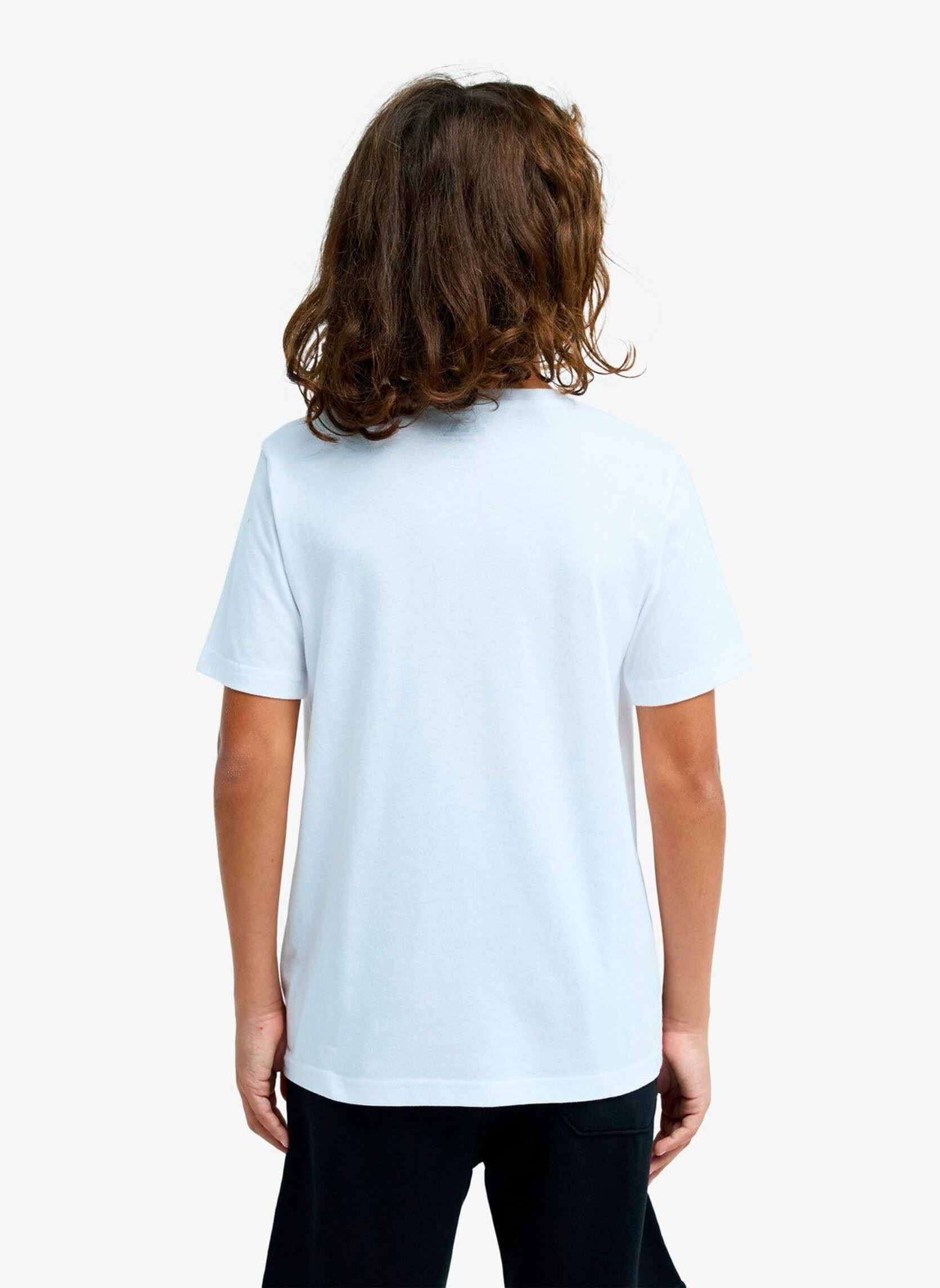 T-shirts met korte mouwen Fineline Ss jongens wit Quiksilver T-shirts met korte mouwen Fineline Ss jongens wit WHITE