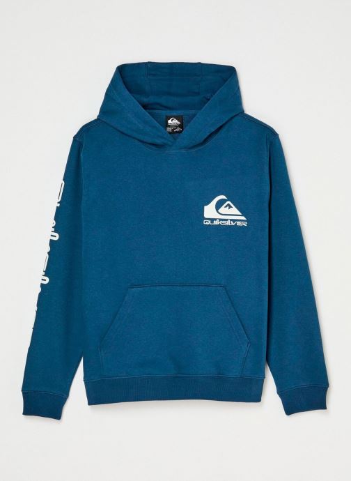 Quiksilver Kapuzenpullover Omni Logo Hoodie Youth jungen blau