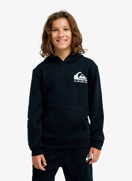 Quiksilver Kapuzenpullover Omni Logo Hoodie Youth jungen schwarz