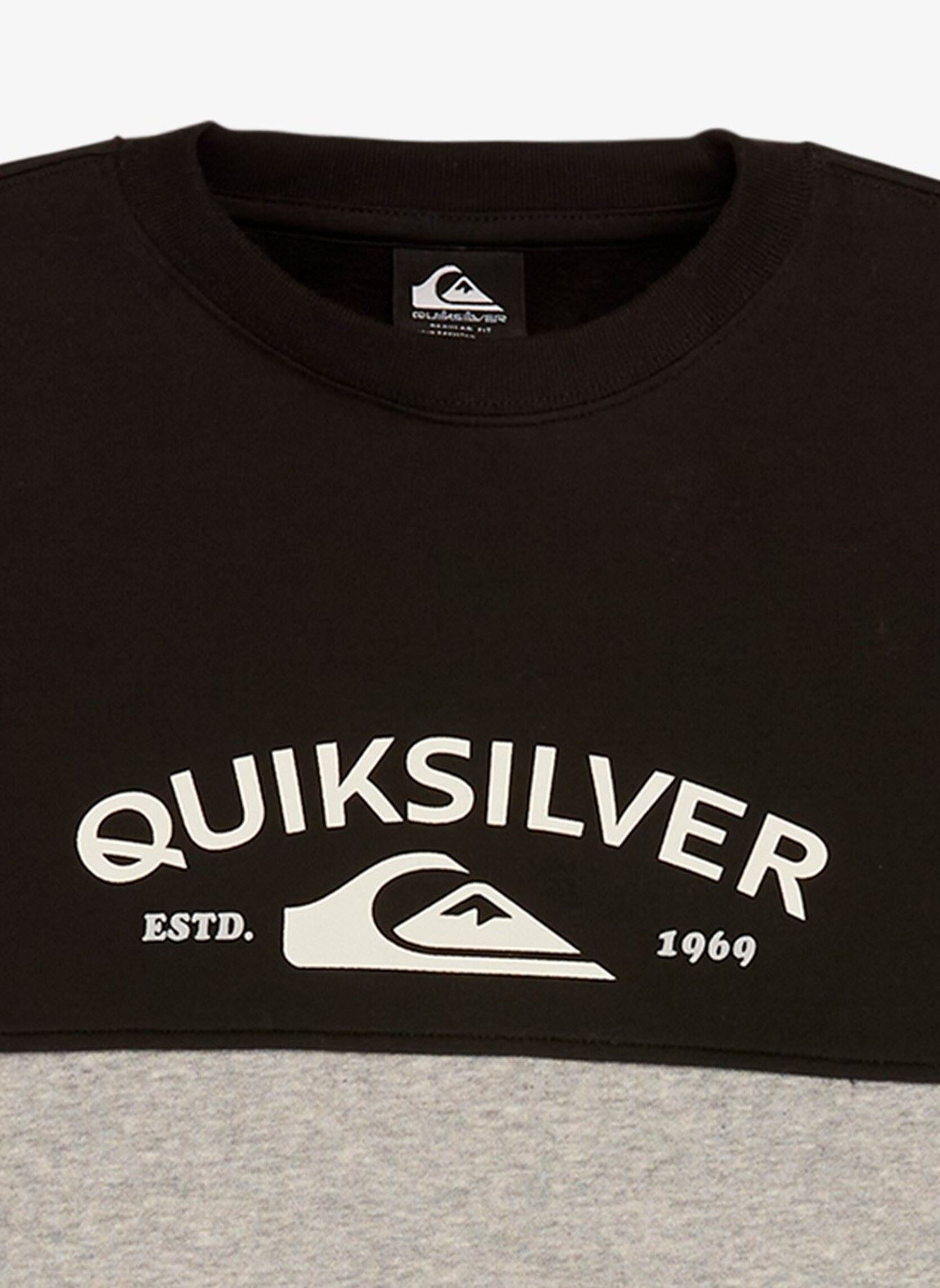 Kapuzenpullover Knowledge Area Crew Youth jungen grau Quiksilver Kapuzenpullover Knowledge Area Crew Youth jungen grau Light grey heather
