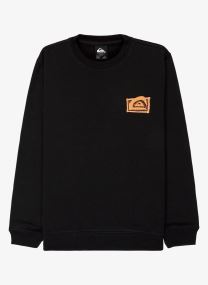 Hoodies Graphic Crew Youth EQBFT03980 jongens zwart