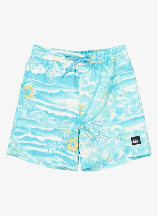 Quiksilver Badeshorts Everyday Printed Volley Yth 14 jungen blau