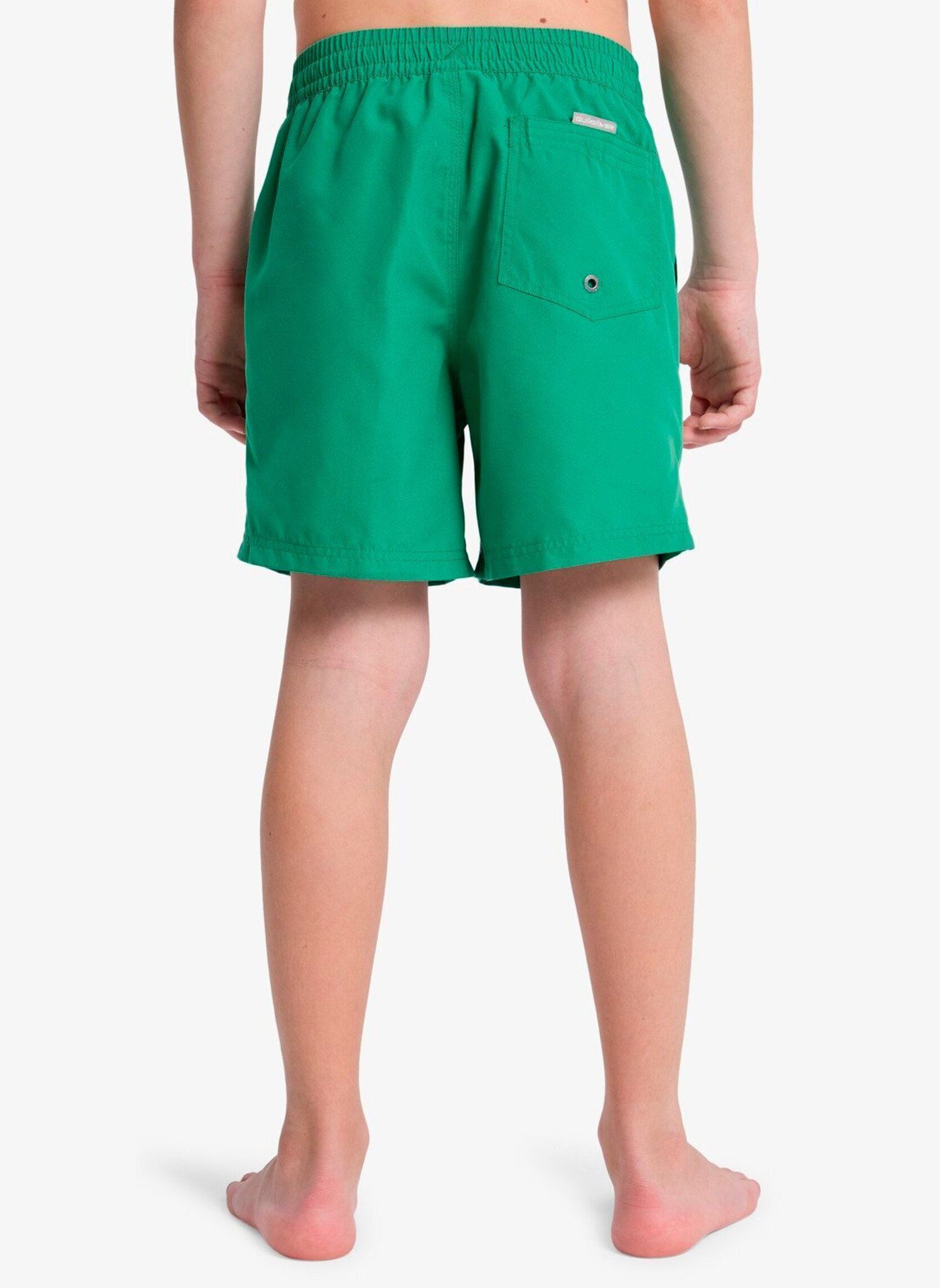 Shorts de bain Everyday Volley Yth 14 garçon vert Quiksilver Shorts de bain Everyday Volley Yth 14 garçon vert Leprechaun