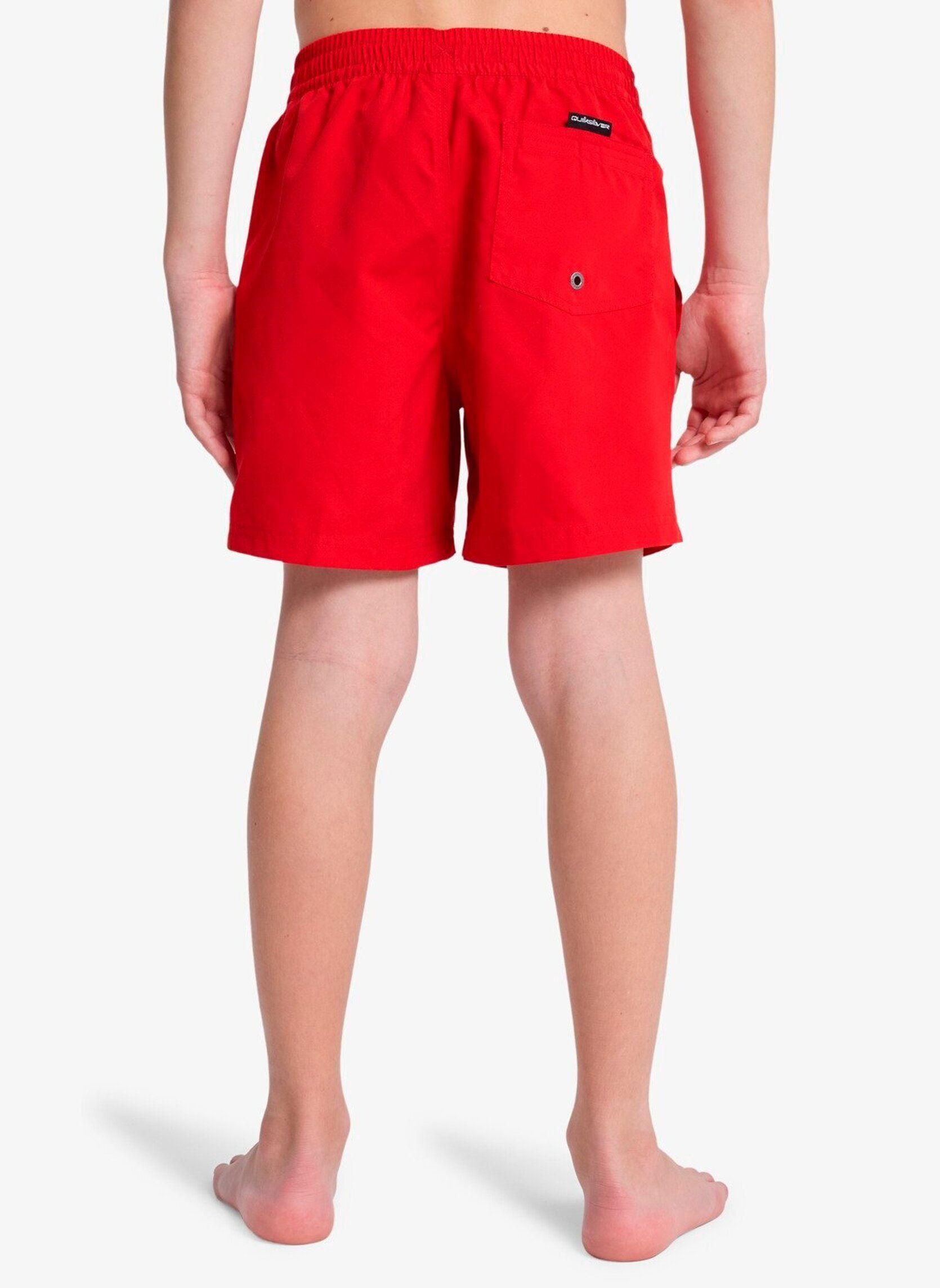 Badeshorts Everyday Volley Yth 14 jungen rot Quiksilver Badeshorts Everyday Volley Yth 14 jungen rot Salsa