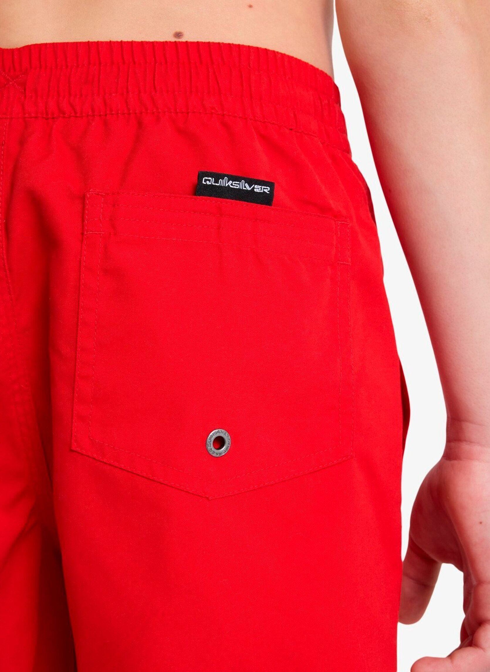 Badeshorts Everyday Volley Yth 14 jungen rot Quiksilver Badeshorts Everyday Volley Yth 14 jungen rot Salsa