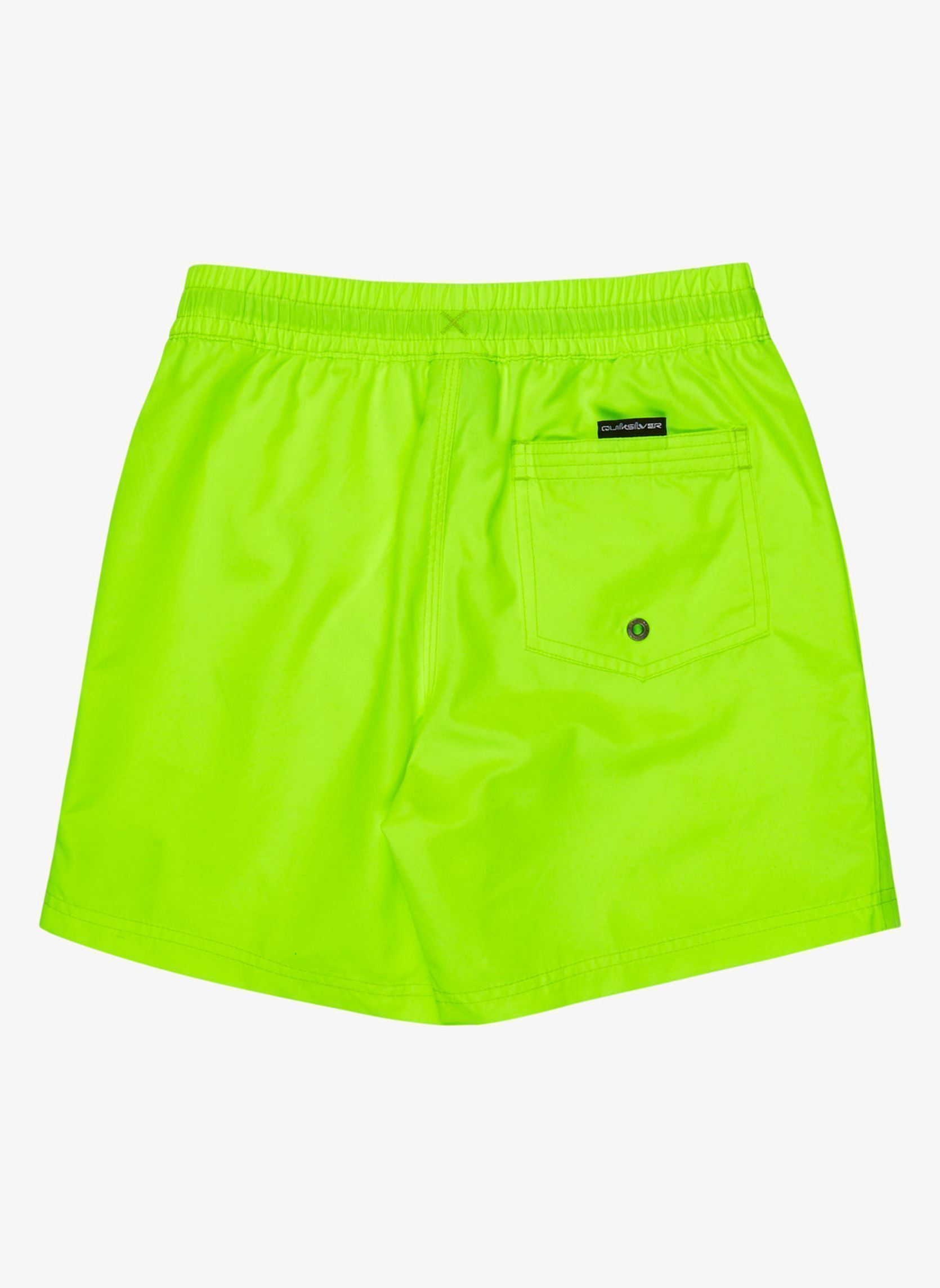 Shorts de bain Everyday Volley Yth 14 garçon jaune Quiksilver Shorts de bain Everyday Volley Yth 14 garçon jaune Safety Yellow