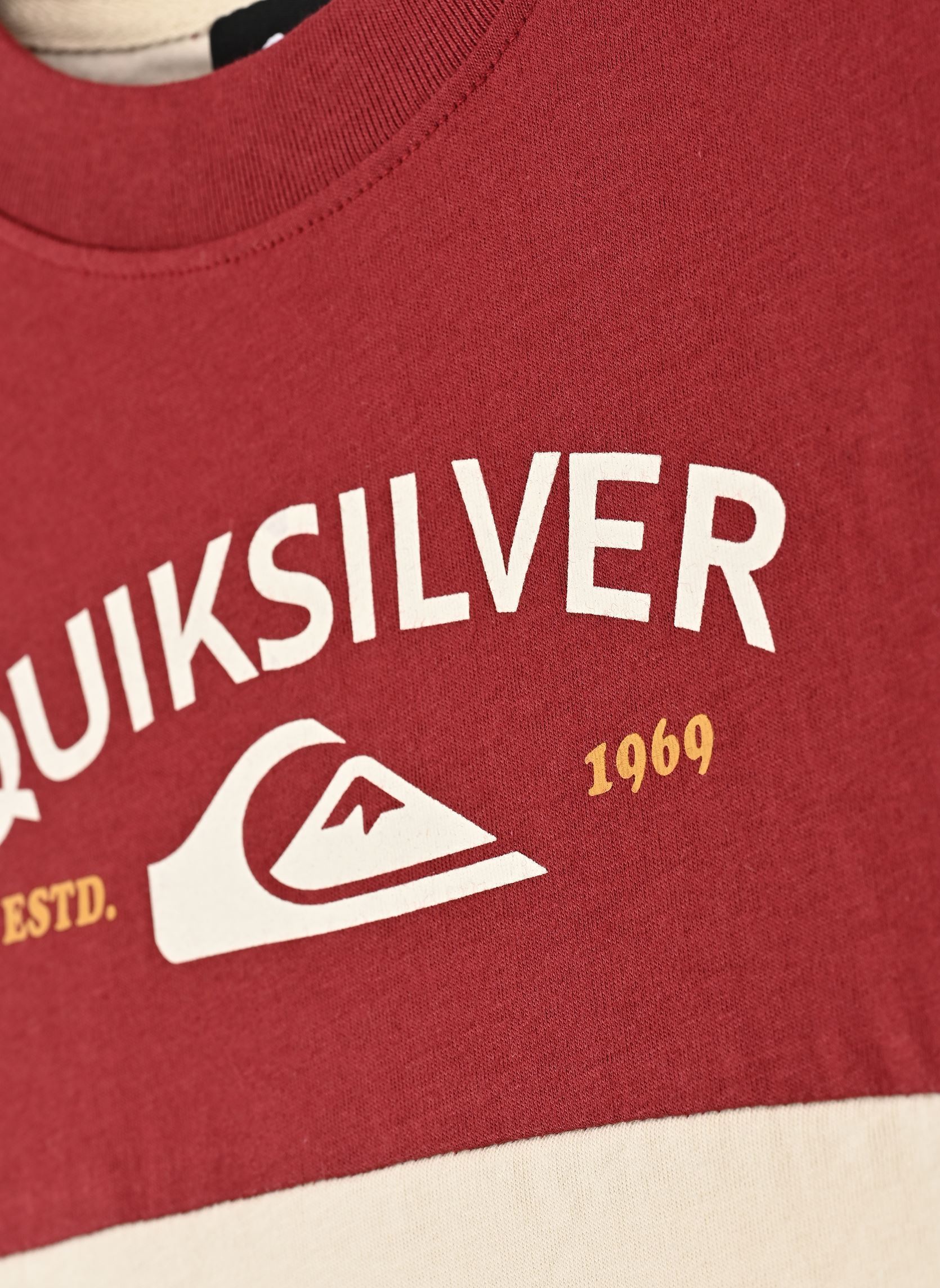 Tee-shirts Knowledge Aera Ss Tee Youth garçon beige Quiksilver Tee-shirts Knowledge Aera Ss Tee Youth garçon beige Bone White