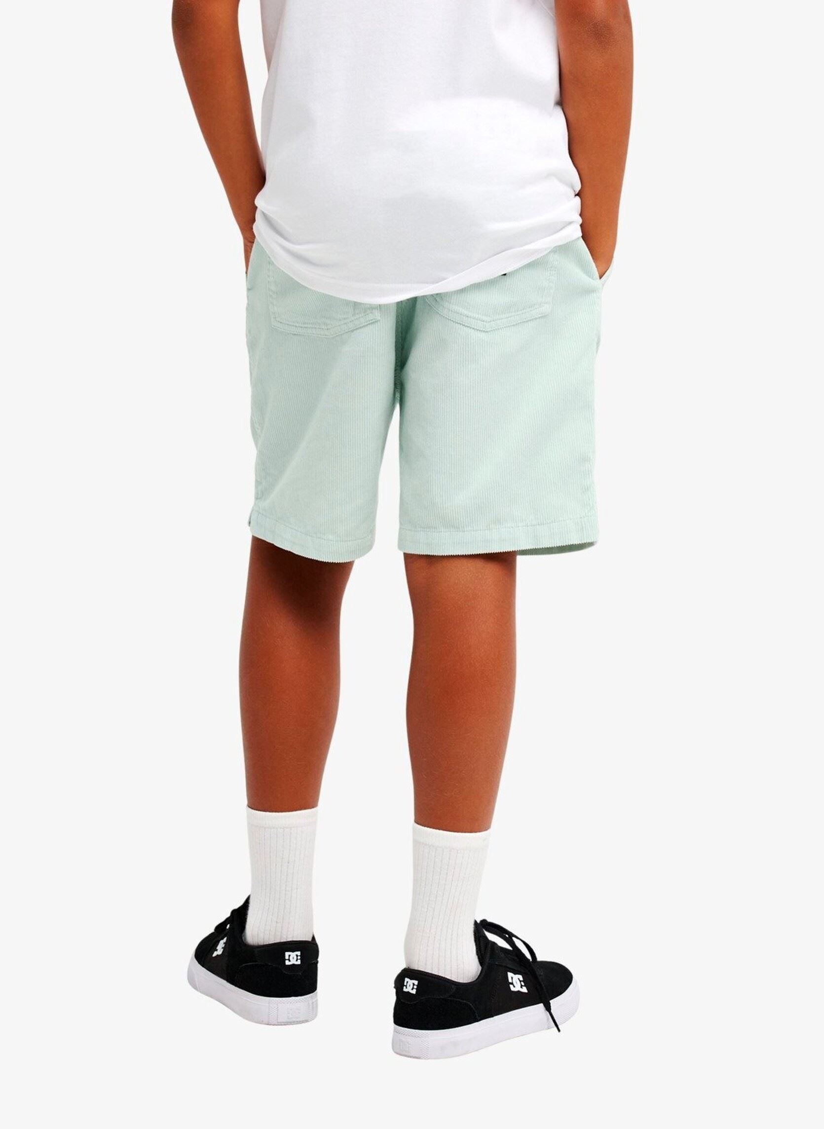 Bermudas Taxer Cord Youth garçon bleu Quiksilver Bermudas Taxer Cord Youth garçon bleu Blue haze