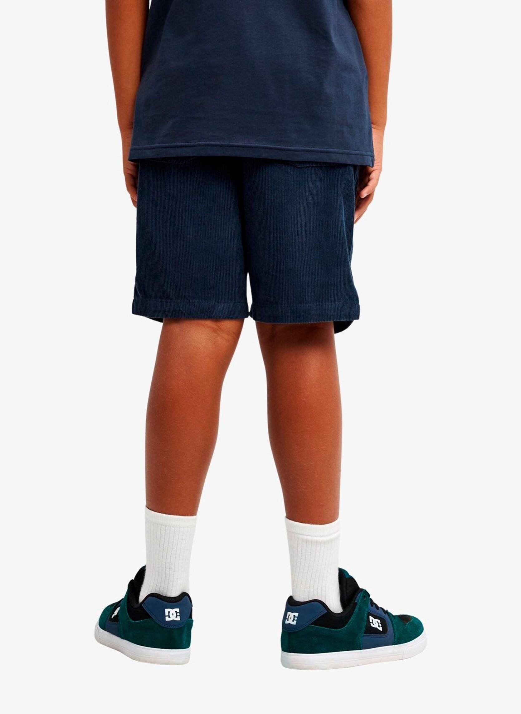 Bermuda's Taxer Cord Youth jongens blauw Quiksilver Bermuda's Taxer Cord Youth jongens blauw Dark Navy