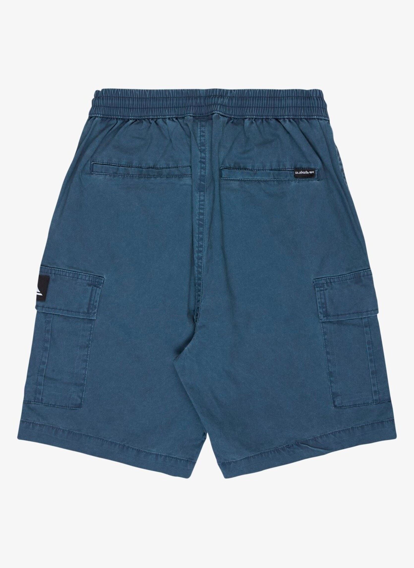 Bermudas Taxer Cargo Youth New garçon beige Quiksilver Bermudas Taxer Cargo Youth New garçon beige Dark Navy