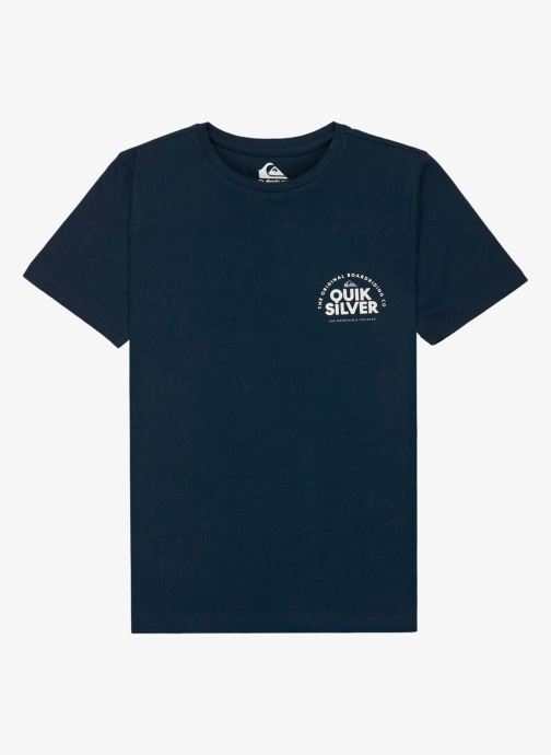 Quiksilver Tee-shirts manches courtes Fundamental Ride Ss garçon bleu