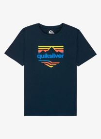 Kurzarm-T-Shirts Horizon Fade Ss jungen blau